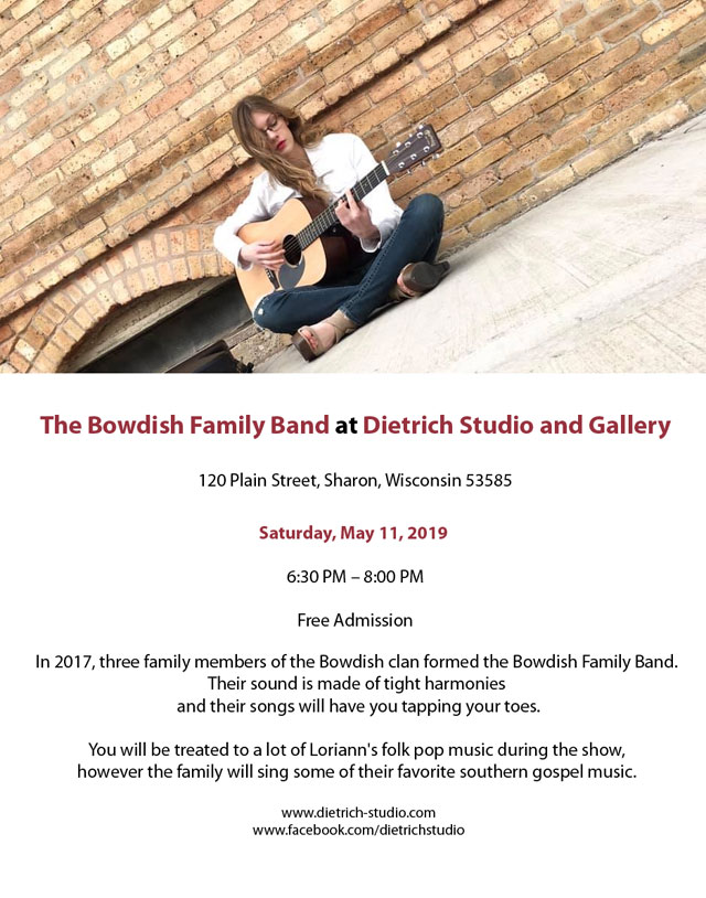 Bowdish Family Music at Dietrich Studio and Gallery